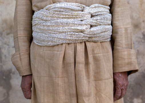 Kurdish Man In Traditional Clothing, Amedi, Kurdistan Iraq