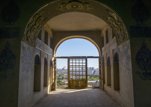 The Painted Interior Of A House In The Erbil Citadel, Kurdistan, Iraq