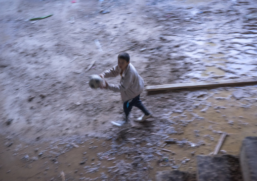 Yezedi Refugee Child From Sinjar, Duhok, Kurdistan, Iraq