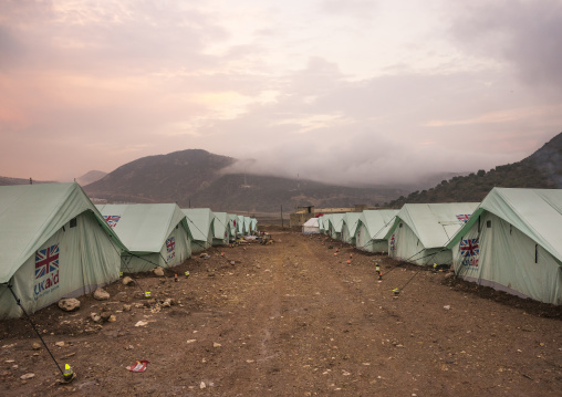 Yezedi Refugees Displaced From Sinjar, Lalesh Temple, Kurdistan, Iraq