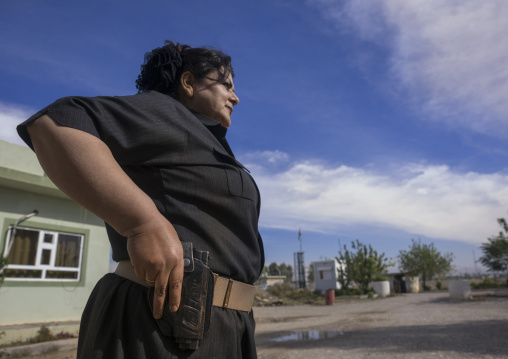 Kurdish National Army  Pershmerga Lieutenant Jwan, Sulaymaniyah, Kurdistan, Iraq