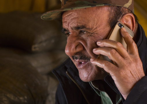 Kurdish General Peshmerga On The Frontline, Duhok, Kurdistan, Iraq