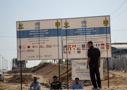 Qushtapa Refugee Camp, Erbil, Kurdistan, Iraq