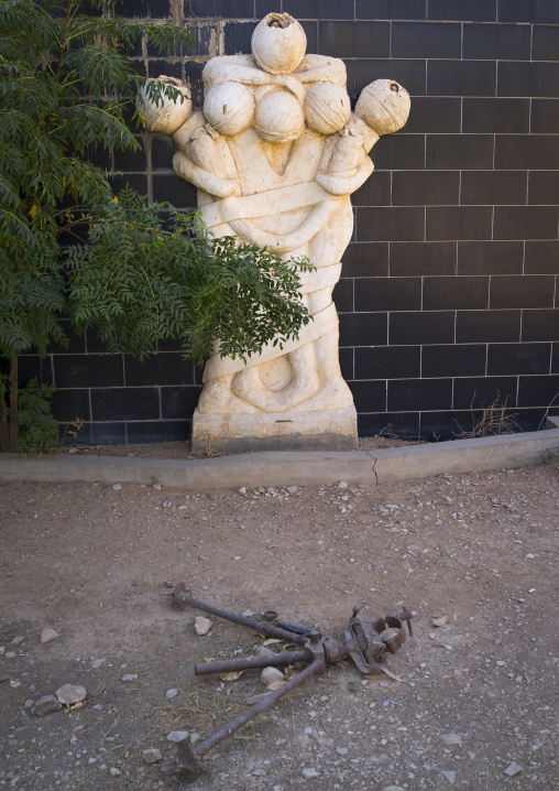 Statue In Amna Sur Museum, Suleymanyah, Kurdistan, Iraq