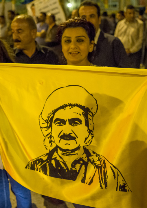 Kdp Meeting During Elections, Suleymanyah, Kurdistan, Iraq