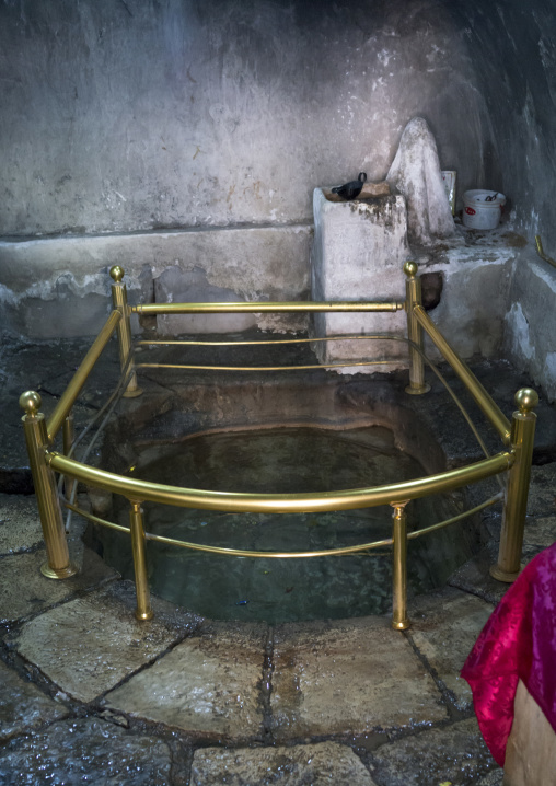 Baptism Pool In The Temple City Of Lalesh, Kurdistan, Iraq