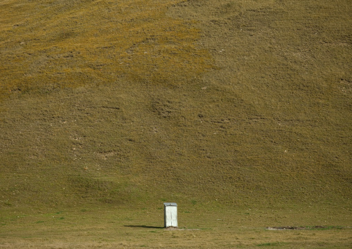 Toilets In Jaman Echki Jailoo Village, Song Kol  Lake Area, Kyrgyzstan