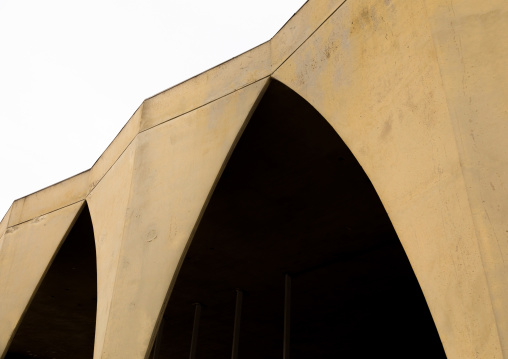 The lebanese pavillon at the Rachid Karami international exhibition center designed by brazilian architect Oscar Niemeyer, North Governorate, Tripoli, Lebanon