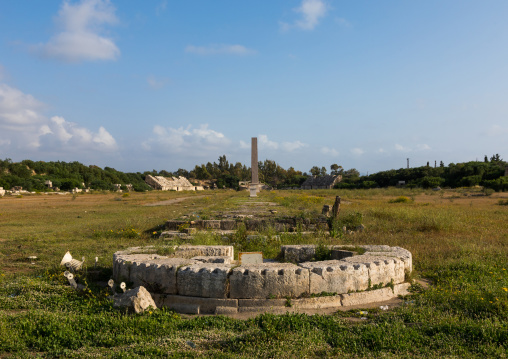 Hippodrome in al Bass site, South Governorate, Tyre, Lebanon