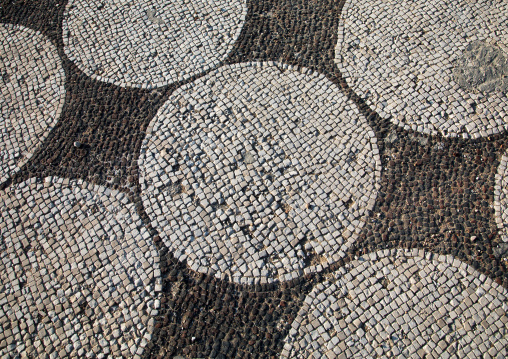 Mosaics in al-mina archaeological site, South Governorate, Tyre, Lebanon