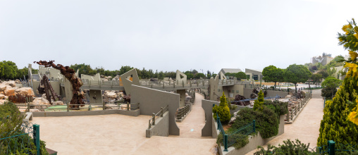 War museum operated by Hezbollah called the tourist landmark of the resistance or museum for resistance tourism, Nabatiyeh Governorate, Mleeta, Lebanon