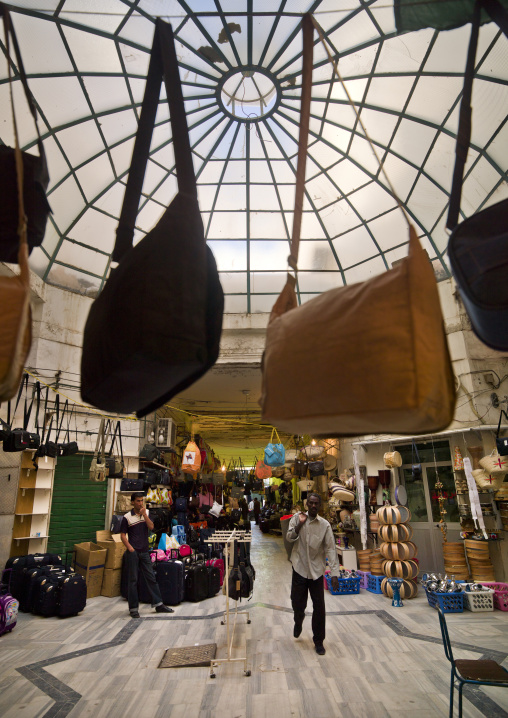 Covered market from the italian settlement, Tripolitania, Tripoli, Libya