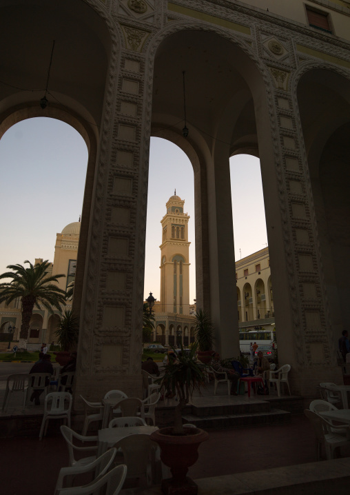 Gamal Abdel Nasser Mosque in Algeria square, Tripolitania, Tripoli, Libya
