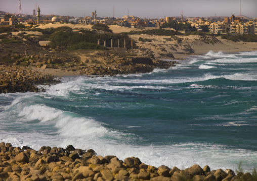 Leptis magna old port, Tripolitania, Khoms, Libya