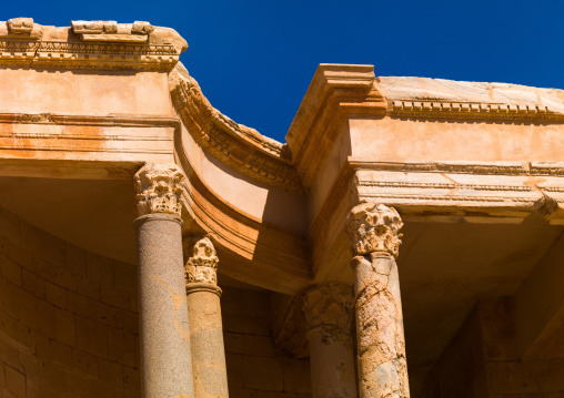 Theatre in ancient roman city, Tripolitania, Sabratha, Libya