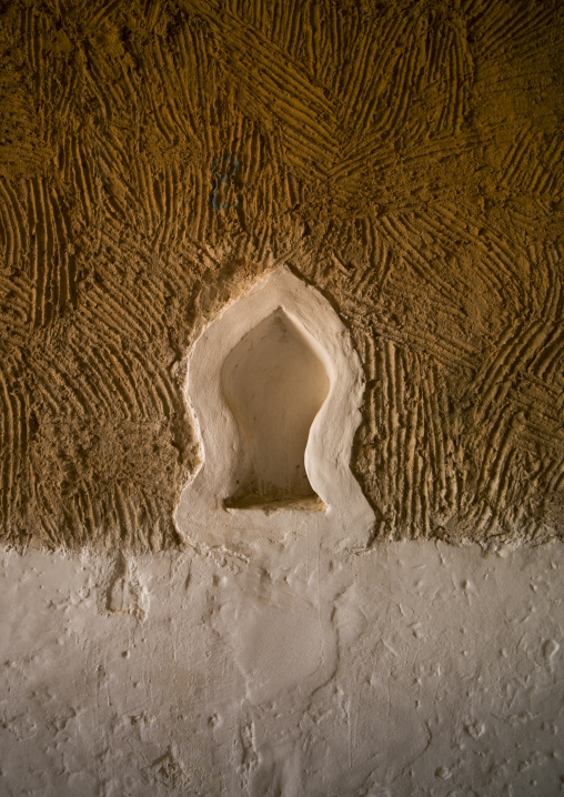Niche for candles in an old house, Tripolitania, Ghadames, Libya