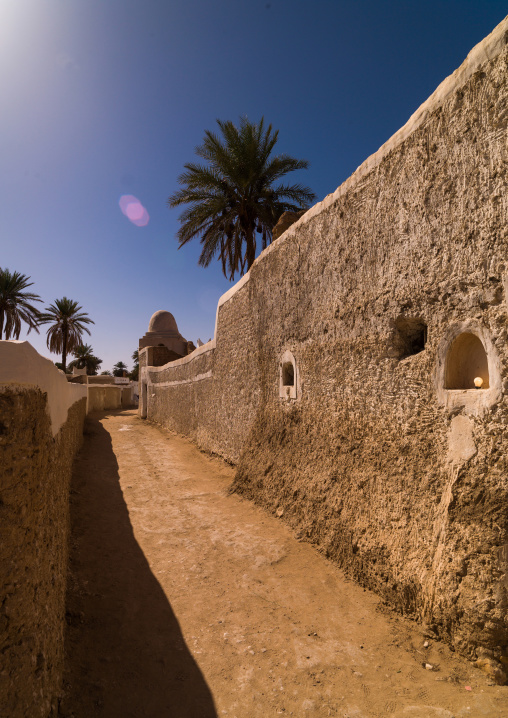 Narrow street in the old town, Tripolitania, Ghadames, Libya