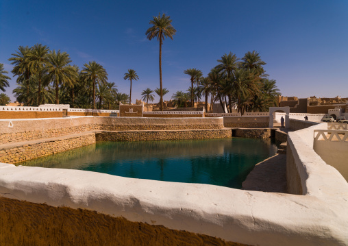 Ain al-faras aka horse fountain, Tripolitania, Ghadames, Libya