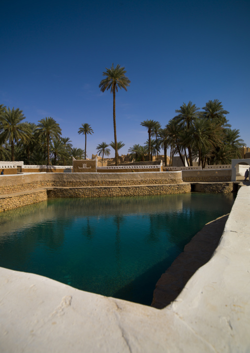 Ain al-faras aka horse fountain, Tripolitania, Ghadames, Libya