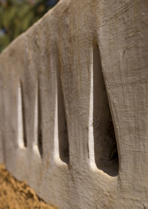 Wall decoration of an old house, Tripolitania, Ghadames, Libya
