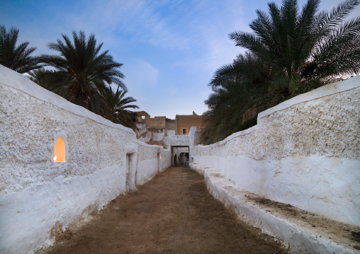 Old narrow street, Tripolitania, Ghadames, Libya