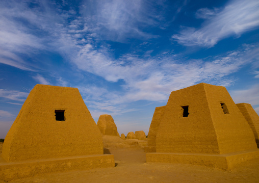 Garamantian burial tombs and pyramids, Fezzan, Germa, Libya