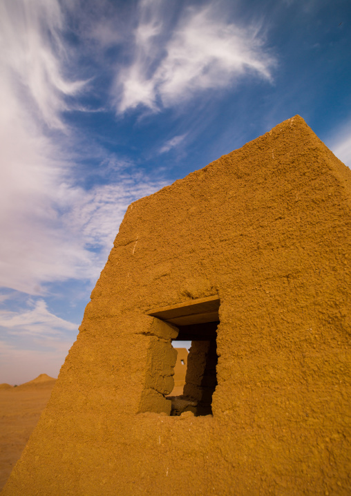 Garamantian burial tombs and pyramids, Fezzan, Germa, Libya