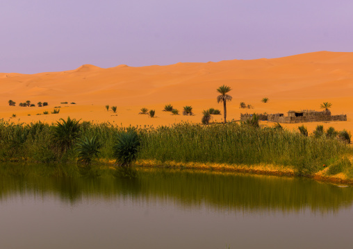 Ubari lakes, Fezzan, Umm al-Maa, Libya