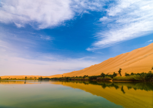 Ubari lakes, Fezzan, Umm al-Maa, Libya
