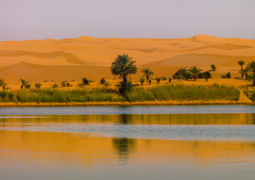 Ubari lakes, Fezzan, Umm al-Maa, Libya