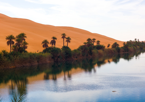 Ubari lakes, Fezzan, Umm al-Maa, Libya