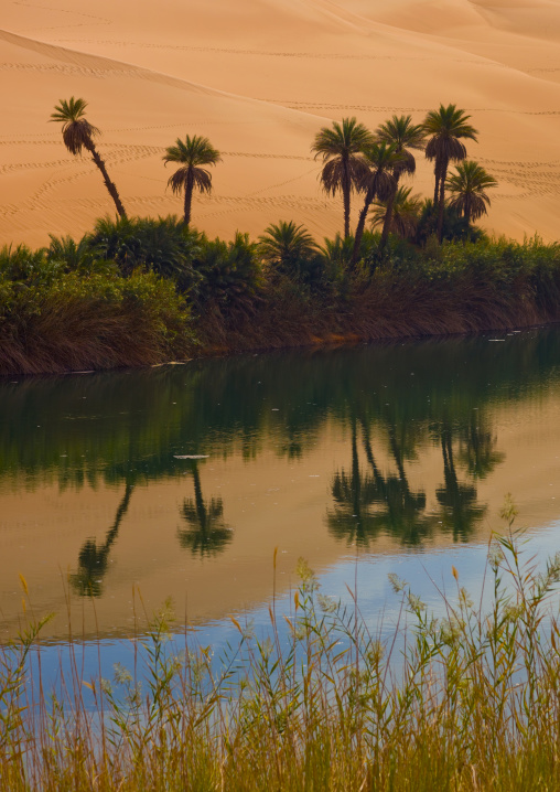 Ubari lakes, Fezzan, Umm al-Maa, Libya