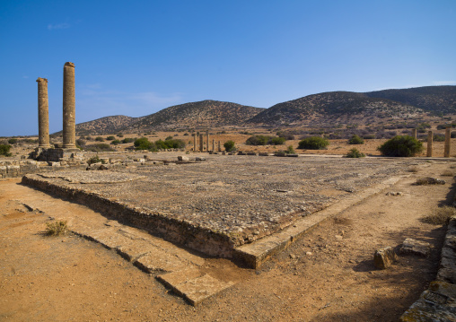 Villa of columns, Cyrenaica, Ptolemais, Libya