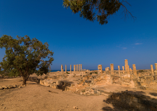 Villa of columns, Cyrenaica, Ptolemais, Libya