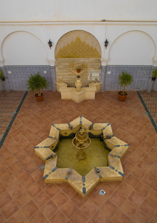 Atrium in an old house, Cyrenaica, Benghazi, Libya