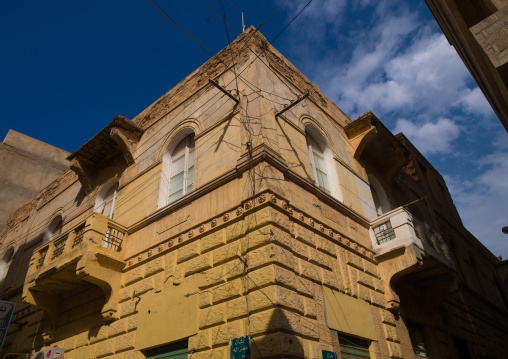 Italian colonial building, Cyrenaica, Benghazi, Libya