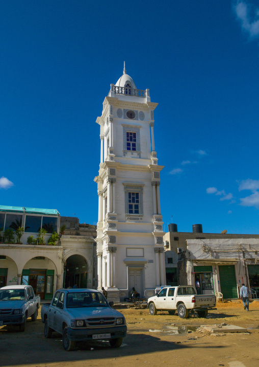 The ottoman clock tower, Tripolitania, Tripoli, Libya