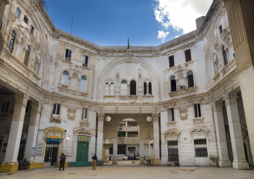 Building from the italian settlement, Tripolitania, Tripoli, Libya