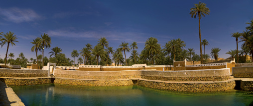 Ain al-faras aka horse fountain, Tripolitania, Ghadames, Libya