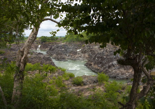 Li phi waterfall, Don khong island, Laos