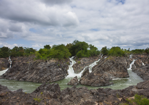 Li phi waterfall, Don khong island, Laos