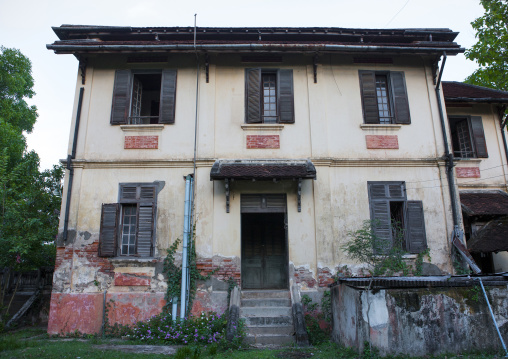 Old colonial house, Don khong island, Laos