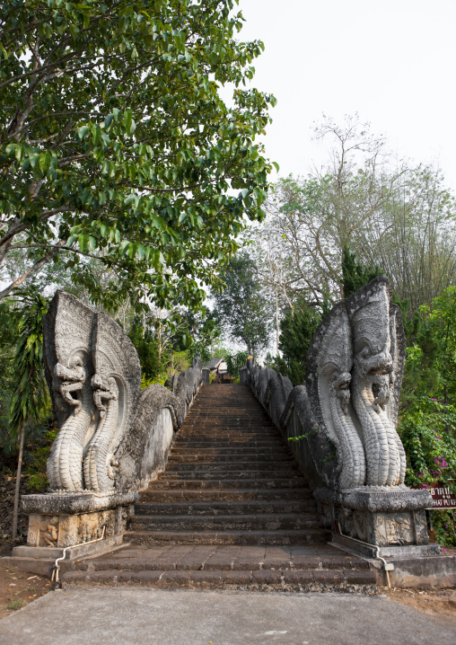 Buddhist temple, Champasak, Laos