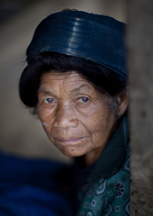 Khmu minority woman, Xieng khouang, Laos