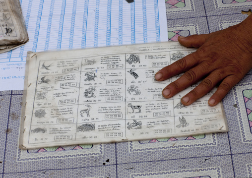Astrology signs for lottery, Luang namtha, Laos