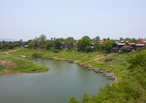 Mekong river, Pakse, Laos