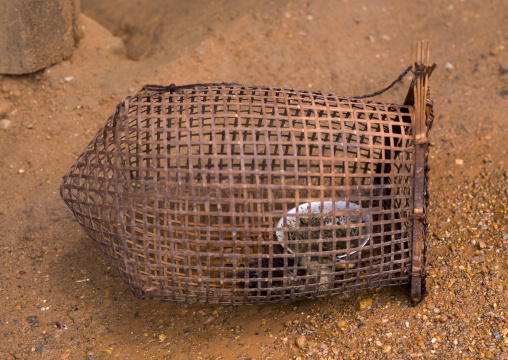 Chicken cage, Champasak, Laos
