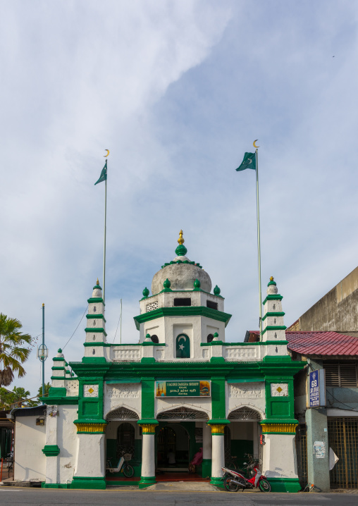 Nagore Dargha Sheriff Mosque, Penang Island, George Town, Malaysia