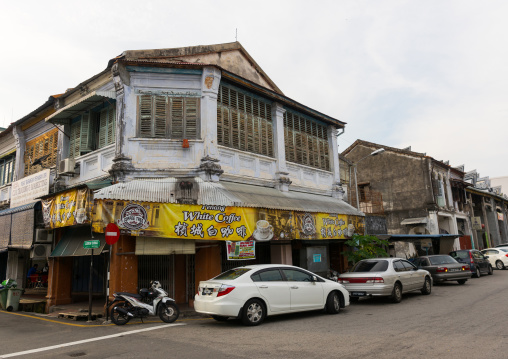 Chinese Shop House In The Unesco World Heritage Zone, Penang Island, George Town, Malaysia