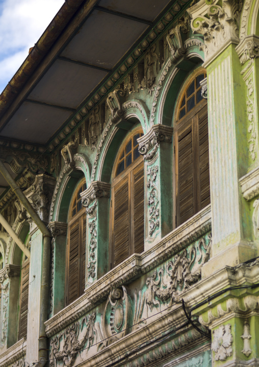 Old Colonial Window, George Town, Penang, Malaysia